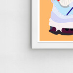 Going out in my Sneakers (Black Frame)