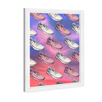 Sneaker Pattern (Black Frame)