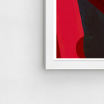 Red Boxes Shoe Dream (Black Frame)