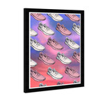 Sneaker Pattern (Black Frame)