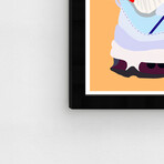 Going out in my Sneakers (Black Frame)