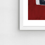 Striped Sneakers (Black Frame)