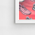 Sneaker Pattern (Black Frame)