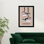 Hanging Up My Sneakers (Black Frame)