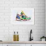 Scribble Sneaker (Black Frame)