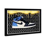 Dripping In Gold Sneakers (Black Frame)