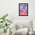 Sneaker Pattern (Black Frame)