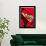 Red Boxes Shoe Dream (Black Frame)