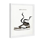 Air jordan Drawing II (Black Frame)
