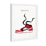 Air jordan Drawing I (Black Frame)