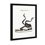 Air jordan Drawing II (Black Frame)