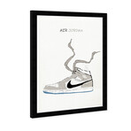 Air jordan Drawing III (Black Frame)