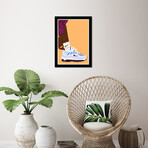 Going out in my Sneakers (Black Frame)