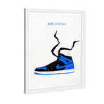 Air jordan Drawing V (Black Frame)