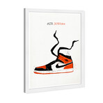 Air jordan Drawing VI (Black Frame)