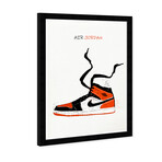 Air jordan Drawing VI (Black Frame)