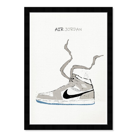 Air jordan Drawing III (Black Frame)