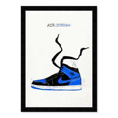 Air jordan Drawing V (Black Frame)