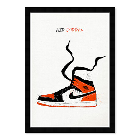Air jordan Drawing VI (Black Frame)