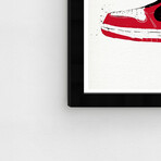 Air jordan Drawing I (Black Frame)