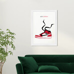 Air jordan Drawing I (Black Frame)