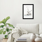 Air jordan Drawing III (Black Frame)