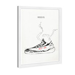 Yeezys Drawing III (Black Frame)