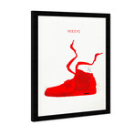 Yeezys Drawing I (Black Frame)