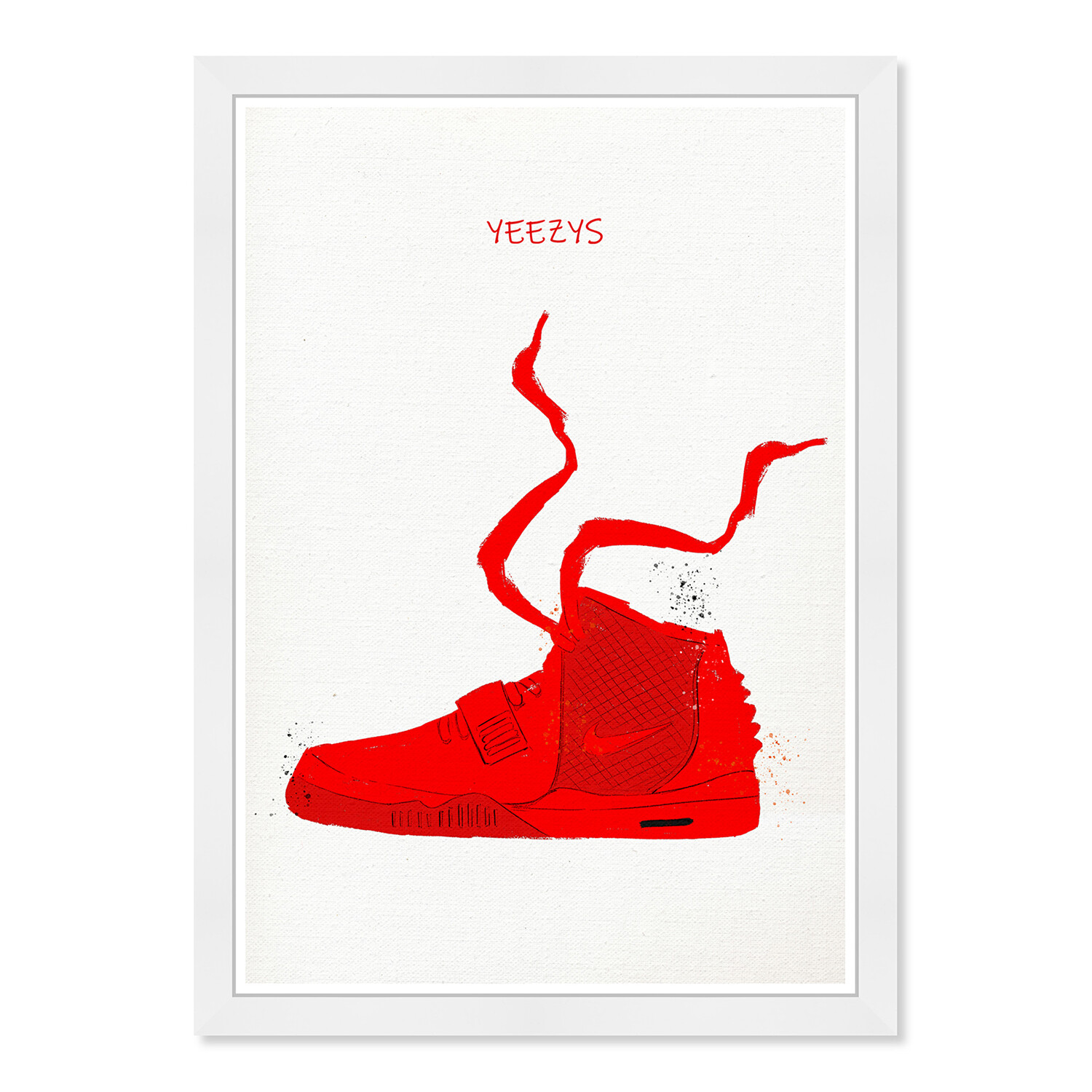 yeezys drawing