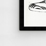 Yeezys Drawing III (Black Frame)