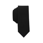 Village Solid Tie // Black