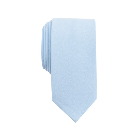 Tomas Solid Tie // Light Blue