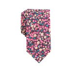 Gayle Floral Tie // Plum