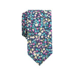 Gayle Floral Tie // Navy