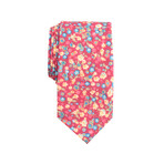 Gayle Floral Tie // Red