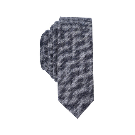Rayor Solid Tie // Navy