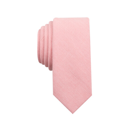 Village Solid Tie // Rose