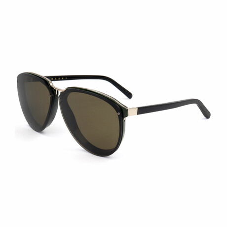 Unisex ME607S Sunglasses // Green + Black