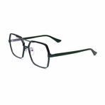Unisex ME2106 Optical Frame // Black + Green