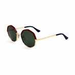 Unisex ME2105S Sunglasses // Red + Gold