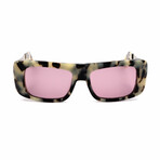 Men's ME641S Sunglasses // Light Milky Havana