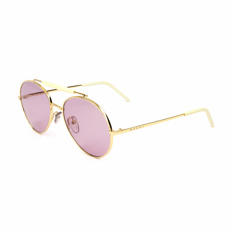 Unisex ME115S Sunglasses // Golden Amber