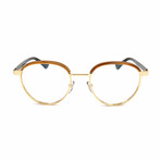 Men's ME2114 Optical Frame // Horn + Gold