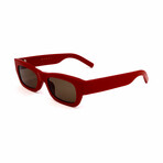 Unisex ME627S Sunglasses // Red