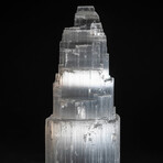 Genuine Cats Eye Selenite Tower