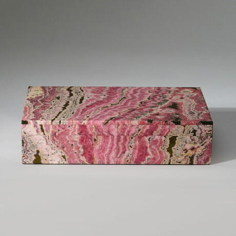 Genuine Rhodochrosite Jewelry Box