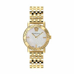 Versace Ladies Greca Glass Quartz // VEU300821