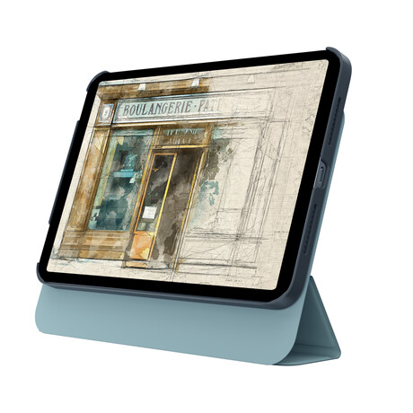 Origami+ Folio For iPad Mini 6 Case // Exquisite Blue