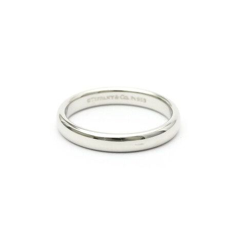 Tiffany & Co. // Platinum Classic Ring // Ring Size: 7 // Pre-Owned