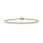 Rodeo Watches Jewelry // 18k Yellow Gold Diamond Tennis Bracelet // 7" // Pre-Owned